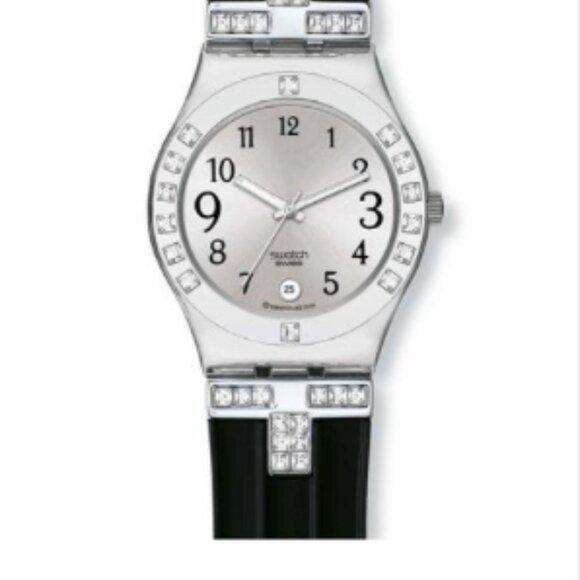 2008 Swatch • Irony Medium *YLS430C FANCY ME BLACK* • Gorgeous! - Picture 6 of 6
